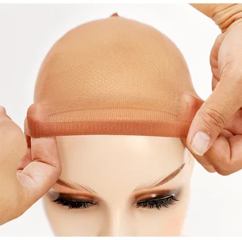 10Pcs (5 חבילות) פאה כובע אלסטי לשיער ללא תשלום גודל נטו עבור שיער פאה רשתות העליון רשתות לשיער באיכות טובה רשת אריגה שיער פאה נטו