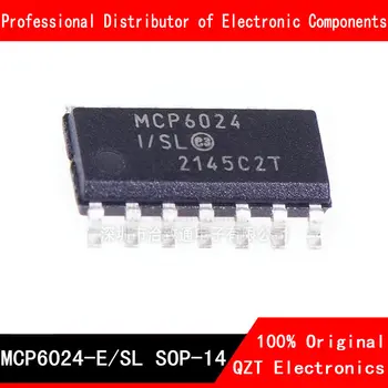 10pcs/הרבה MCP6024-אני/SL סופ MCP6024 MCP6024-ISI MCP6024-E/SL SOP-14 מקורי חדש במלאי