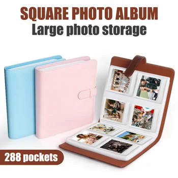 288 כיסים אלבום תמונות עבור Instax כיכר SQ1/SQ6/SQ10/SQ20/SQ40 מצלמת קודאק מיני 3 מ 