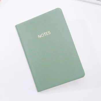 A6 נייד פשוט Notepad מתכננת המחברת 80 דפים יומי שבועי חודשי כיס הערה הספר יומנו חלב פנקס רשימות היומן