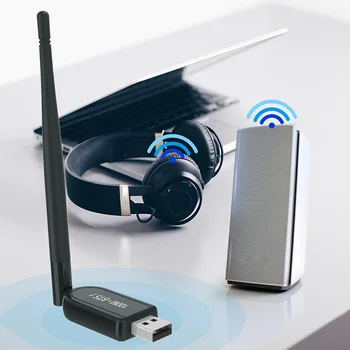 Bluetooth 5.1 מתאם 100 מ ' חופשי התקן USB Bluetooth משדר מקלדת ועכבר מקלט אודיו אלחוטית מקלט להעביר למחשב