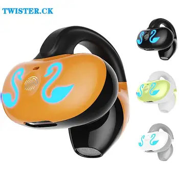 GD68 אוזניות אלחוטיות אוזן קליפ Bluetooth-compatib אוזניות הולכה עצם אוזניות סטריאו שמע חיצוני לעסקים ספורט