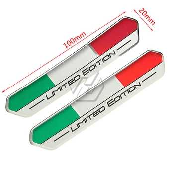 איטליה דגל במהדורה מוגבלת מדבקה אופנוע מיכל מדבקה במקרה וספה Aprilia דוקאטי 1098 1099 1199 1299 696 Panigale