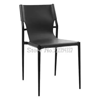 איטלקי אוכל כיסא מסעדה בבית הכסא מודרני מינימליסטי מעצב רטרו אישיות אוכף כיסא ברזל תעשייתי הרוח הכיסא