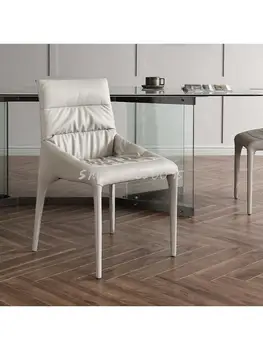 אישית אור נוח יוקרה הכיסא אמן עם משענת פשוטה מודרני מינימליסטי מעצב יצירתי פנאי האוכל הכיסא