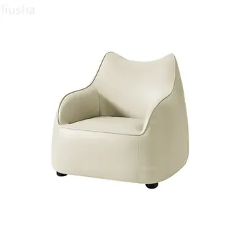 הילד ספה כסא עור מודרנית פשוטה אחת טרקלין ספה תינוק קטן כיסא ילד הנסיכה ספה seatleathersectional הכיסא הספה