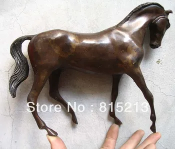 וואנג 00093/ אספנות אלגנטי ברונזה, פסל סוס
