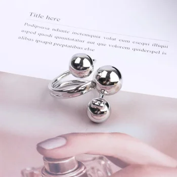 נוצצת טבעת אופנה חתיכות הצהרה אופנתית אביזרי אופנה פאנק הטבעת אביזרי אומנות מופלאה טבעת מתכת