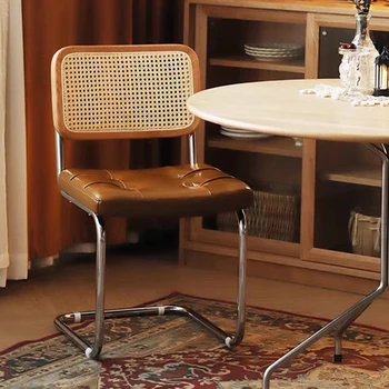 עיצוב סלון כסאות מודרניים יהירות טרקלין קש פאנקי קומה כיסאות מתכת Office הכיסא-סל אבוס מסעדה רהיטים