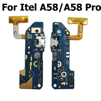 על Itel A58 Pro מטען USB יציאת הטעינה מחבר מזח לוח להגמיש כבלים