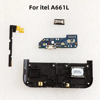 על itel A661L USB טעינת Dock לוח חשמל כבל אוזניות רמקול חלקים