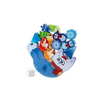 צבעוני בלוק צעצוע לילדים 3-5 שנים מתנות לערום צעצוע מיומנות מוטורית לתינוקות פעוטות חינוכי Playset