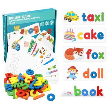 צעצוע לילדים 26 האלפבית האנגלי מוקדם למידה קוגניטיבית כלי תרגילים ציוד מחקר צעצועים לילדים