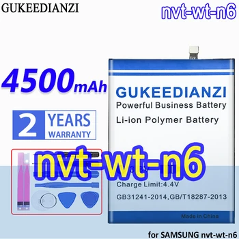 קיבולת גבוהה GUKEEDIANZI סוללה 4500mAh עבור SAMSUNG nvt-wt-n6 טלפון נייד Bateria