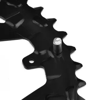 תיקון Chainring סבבת החלפת רכיבה על אופני כביש ספורט פלדה אופניים שחור רכיבה על אופניים הרים חלקים מירוץ